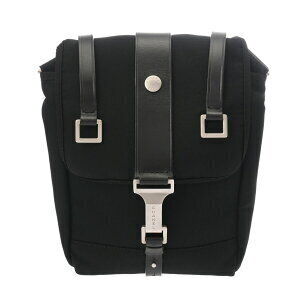 CHANEL Sport Coco Mark Black Canvas Leather Shoulder Bag